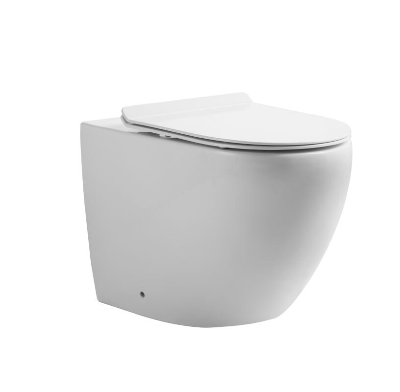 Изображение товара Приставной унитаз Orange с крышкой микролифт, белый, модель C07-200w