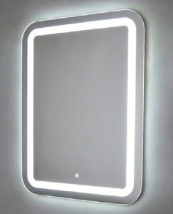 Изображение товара Зеркало Aquanika Future 80 x 55 см, AQF5580RU23, с подсветкой, сенсорный выключатель, диммер, белый