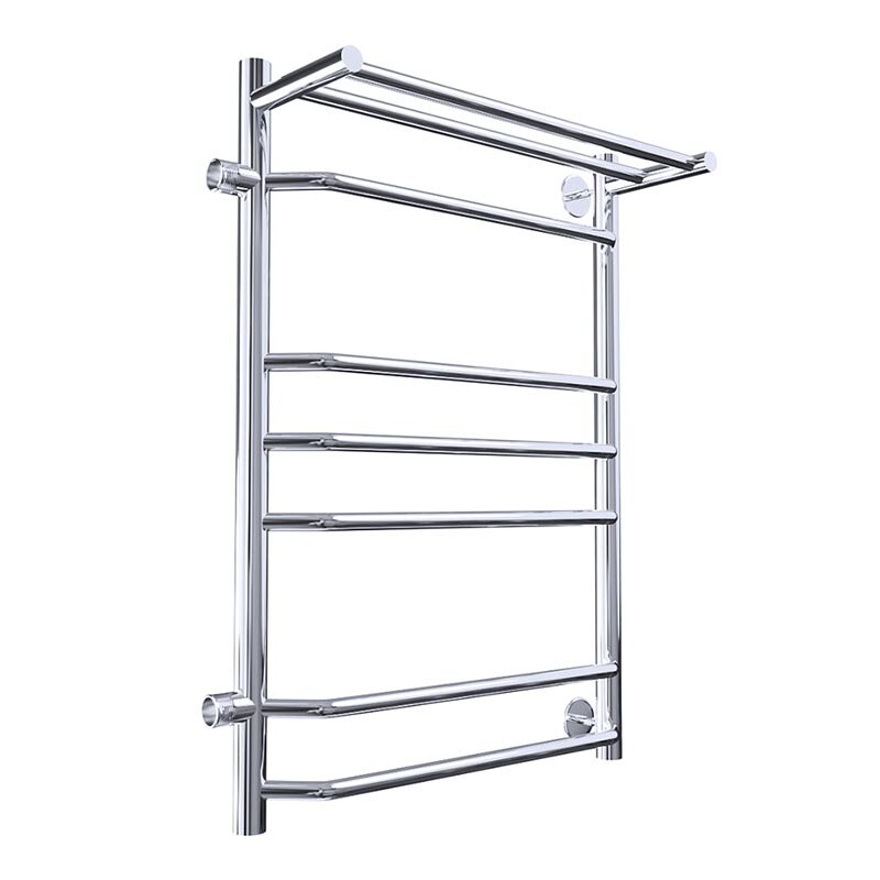Изображение товара Полотенцесушитель водяной Тругор Браво ПМ 3 П 50 х 80 x 50 (ЛЦ4), ширина 57.5 см, высота 73.6 см, хром, L/R