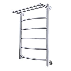 Изображение товара Полотенцесушитель водяной Тругор Приоритет НП 1 П 80 x 50 (ЛЦ2), ширина 50 см, высота 80 см, хром
