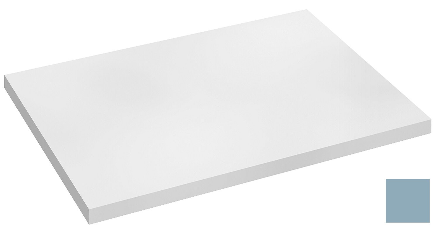 Изображение товара Столешница без выреза под раковину Jacob Delafon Odeon Rive Gauche 60 см, EB2597-S50, цвет аквамарин сатин