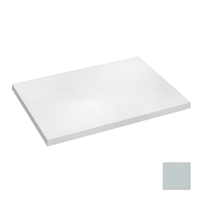 Изображение товара Столешница без выреза под раковину Jacob Delafon Odeon Rive Gauche 60 см голубой матовый