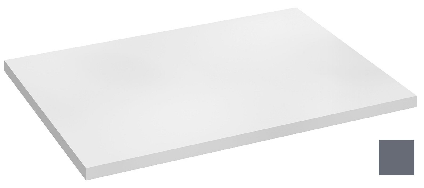 Изображение товара Столешница без выреза под раковину Jacob Delafon Odeon Rive Gauche 70 см глянцевая