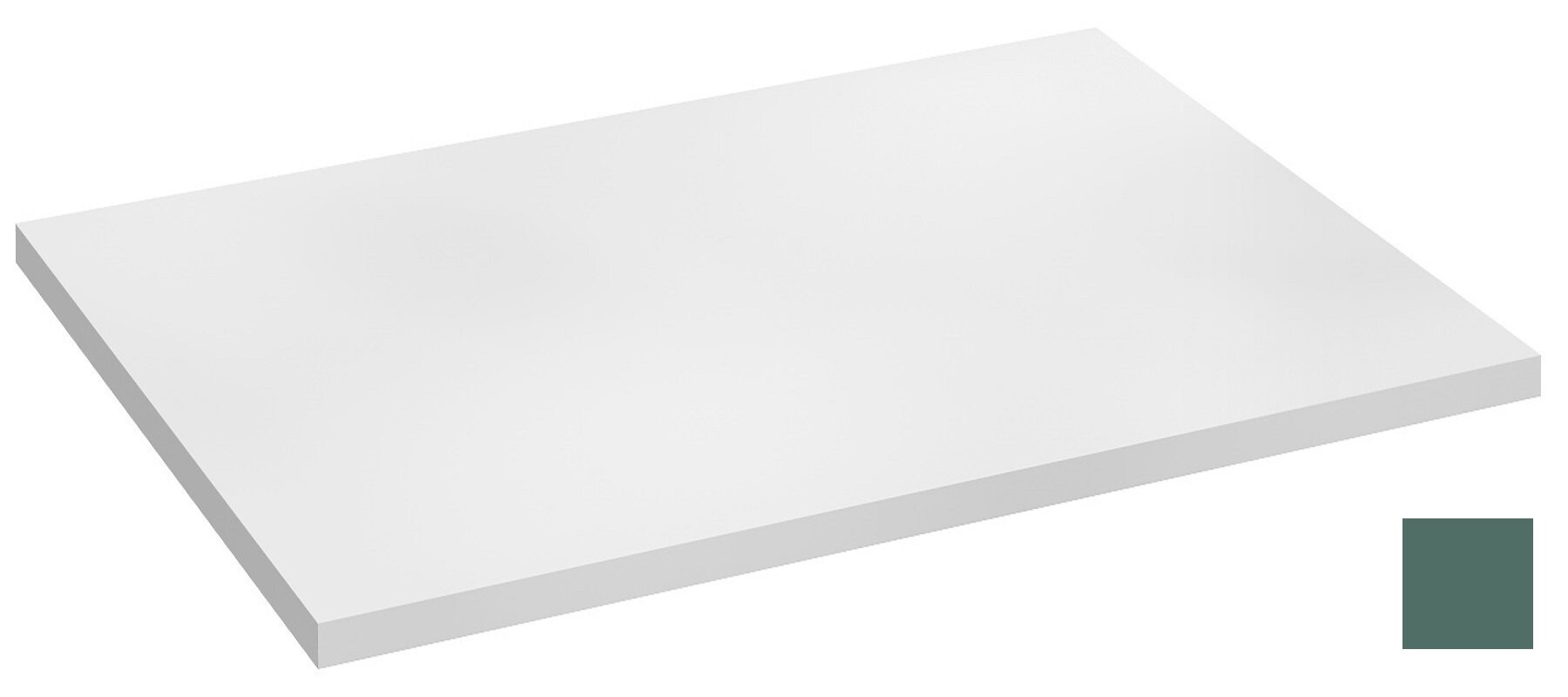 Изображение товара Столешница без выреза под раковину Jacob Delafon Odeon Rive Gauche 70 см, EB2591-G10, цвет эвкалипт глянцевый