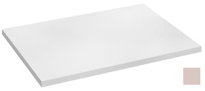 Изображение товара Столешница без выреза под раковину Jacob Delafon Odeon Rive Gauche 70 см, EB2591-G1H, цвет пыльная роза глянцевый