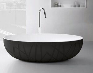 Изображение товара Ванна из искусственного камня NTBagno Ciotola NT307, 170 х 105 см