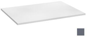 Изображение товара Столешница без выреза под раковину Jacob Delafon Odeon Rive Gauche 90 см, EB2593-G1F, цвет насыщенный серый глянцевый