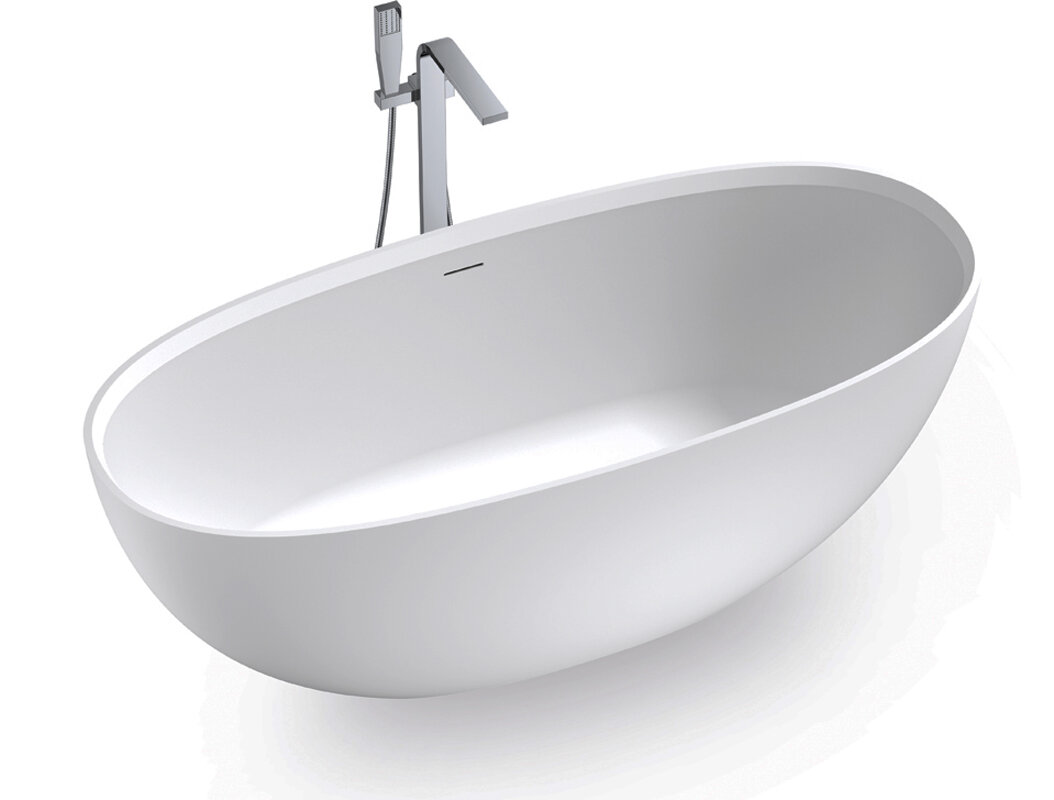 Изображение товара Ванна из искусственного камня NTBagno Pulsante NT308 1700, 170 х 75 см