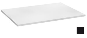 Изображение товара Столешница без выреза под раковину Jacob Delafon Odeon Rive Gauche 90 см, EB2593-M61, цвет чёрный матовый