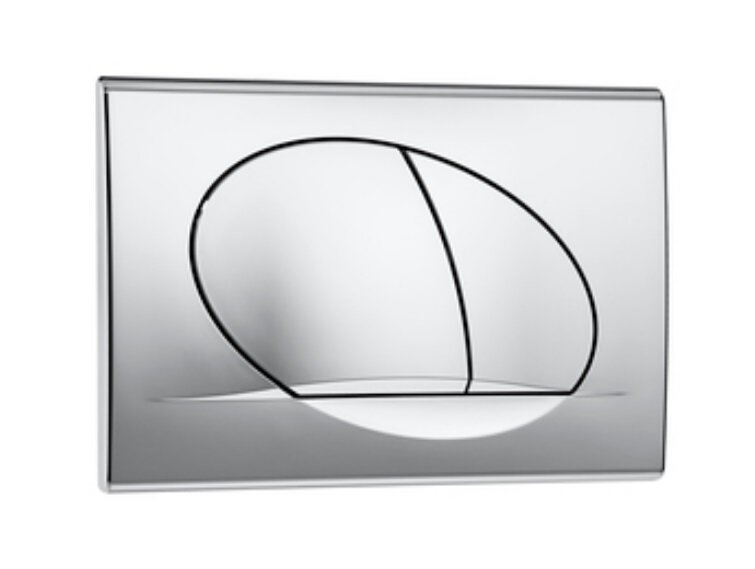 Изображение товара Кнопка смыва Roca Active Pl 42 хром глянцевый двухрежимная Испания