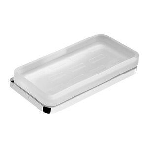 Изображение товара Полка Sapho Olymp 1321-76, матовое стекло, хром