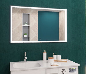 Изображение товара Зеркало Эстет Mercury ФР-00006312, с LED-подсветкой, 120х70 см