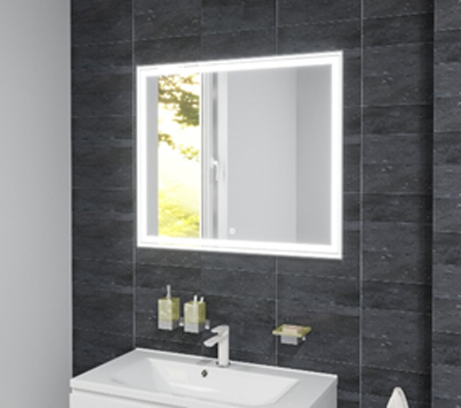 Изображение товара Зеркало Эстет Aralia ФР-00006315, с LED-подсветкой, 90х70 см