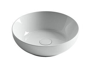Изображение товара Раковина Ceramicanova Element CN6020, 37 x 37 x 11 см, накладная, круглая, без перелива, сантехфарфор