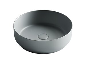 Изображение товара Раковина Ceramicanova Element CN6022MH 39 x 39 x 12 см, накладная, круглая, без перелива, сантехфарфор