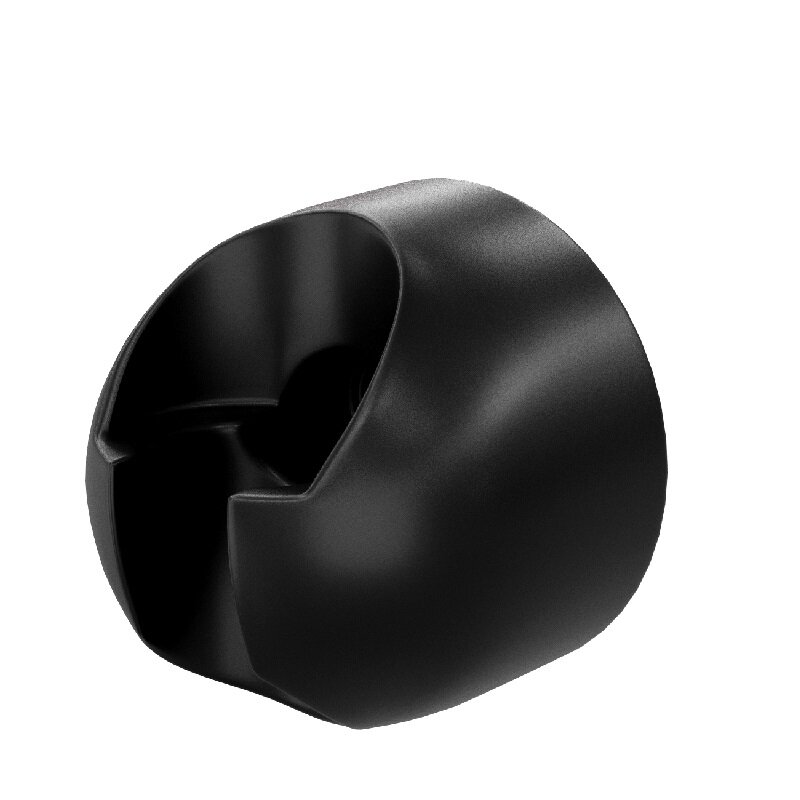 Изображение товара Держатель лейки WasserKRAFT A223 Черный с Soft-touch (5,8 см) 5 лет