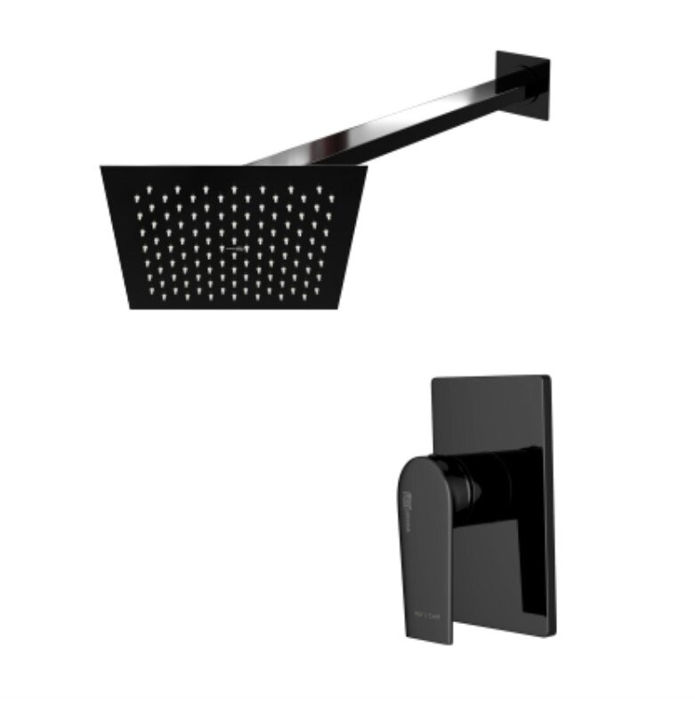 Изображение товара Современная душевая система WasserKRAFT Glan 6600 А66181 с верхней насадкой и однорычажным смесител