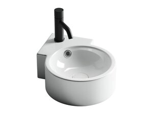 Изображение товара Угловая раковина Ceramicanova Element CN5019 31x43 см с переливом для ванной и кухни