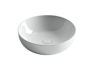 Изображение товара Раковина Ceramicanova Element CN5024 42 x 42 x 13 см, накладная, круглая, без перелива, сантехфарфор