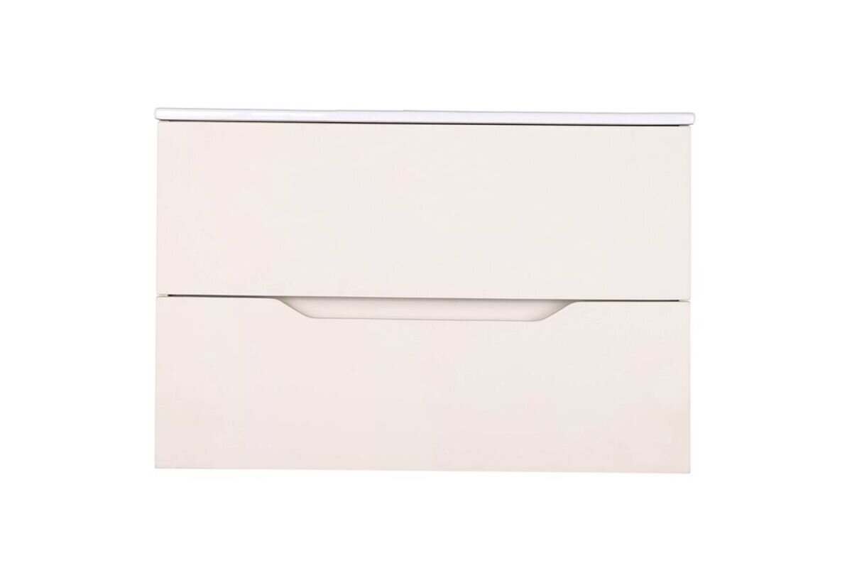 Изображение товара Подвесная тумба с раковиной Orange Line Li-80Tua+Ra айвори матовая