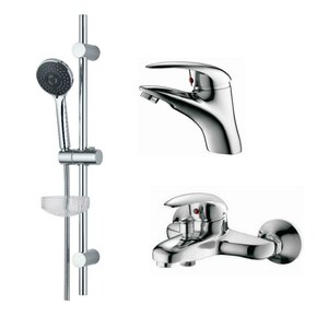 Изображение товара Комплект смесителей Agger Proud A0831100 с гарнитуром, хром