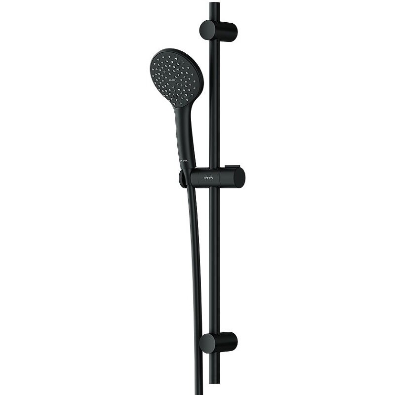 Изображение товара Душевой гарнитур Am.Pm Gem F0190022, 1 режим, d 110 мм, черный матовый