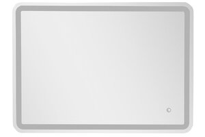 Изображение товара Зеркало ASB-Woodline Рома 100П Марика 105 см, 12220, с подсветкой, белый