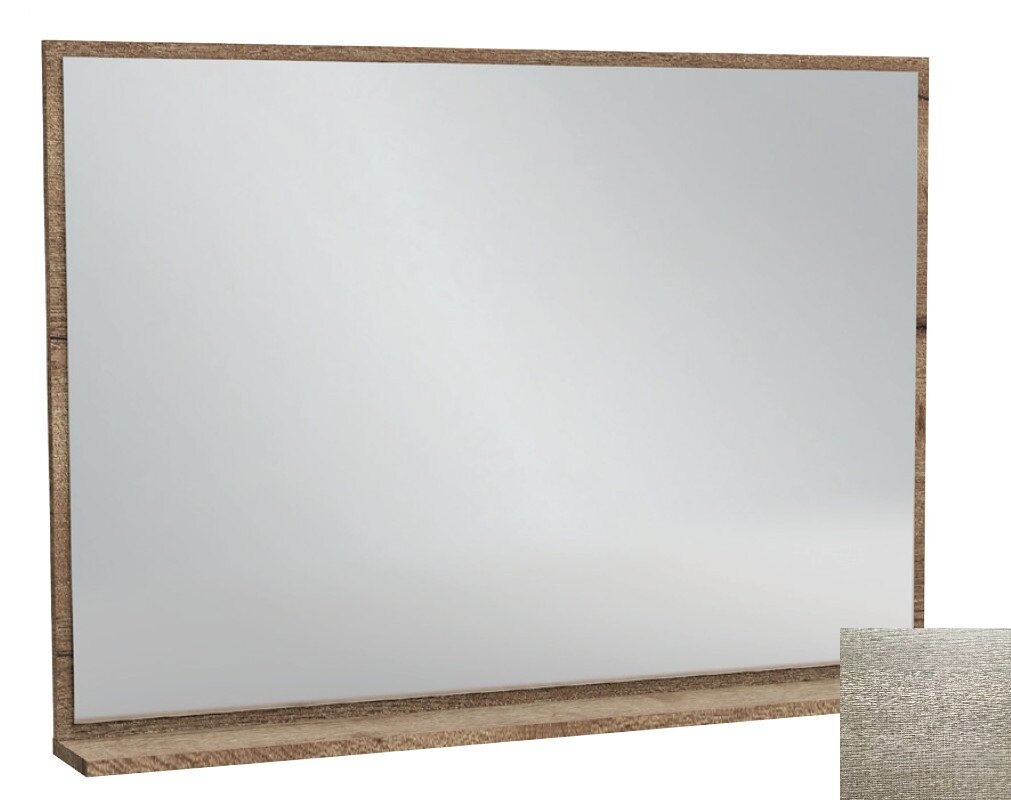 Изображение товара Зеркало Jacob Delafon Vivienne EB1598-E71 с полочкой, 100x70 см, серый дуб Изображение товара Зеркало Jacob Delafon Vivienne EB1598-E71 с полочкой, 100x70 см, серый дуб