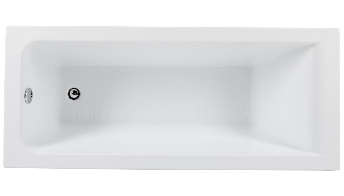Изображение товара Акриловая ванна Aquanet Bright 170x70 см с каркасом и без гидромассажа