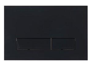 Изображение товара Кнопка смыва BelBagno Marmi BB012-MR-NERO.M, черный матовый Tocco Morbido