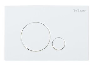 Изображение товара Кнопка смыва BelBagno Sfera BB014-SR-BIANCO, белый