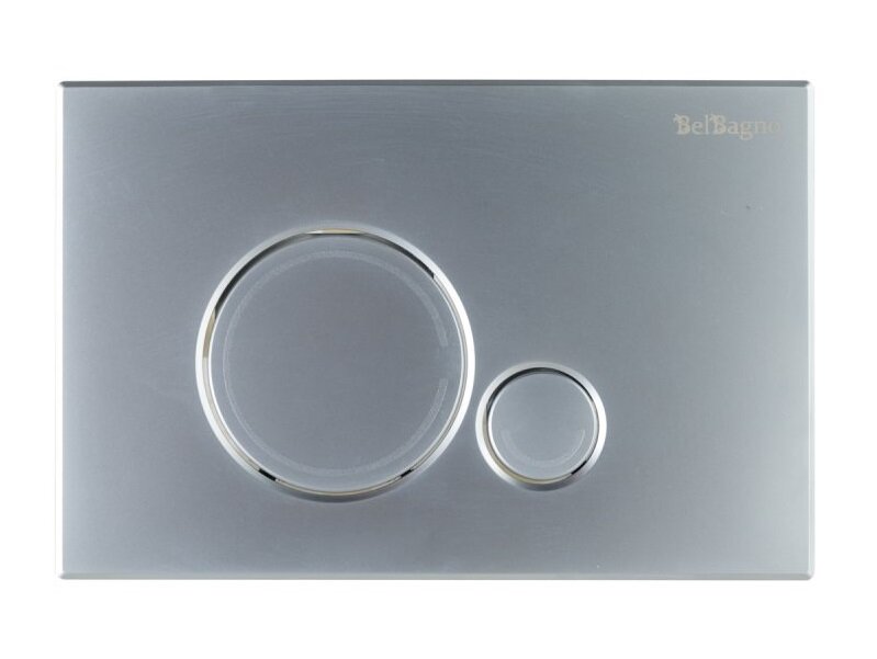 Изображение товара Кнопка смыва BelBagno Sfera BB016-SR-CHROME.M, хром матовый Изображение товара Кнопка смыва BelBagno Sfera BB016-SR-CHROME.M, хром матовый