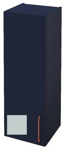 Изображение товара Шкаф-пенал Jacob Delafon Odeon Rive Gauche 40 см, EB2571G/D-RX-G73, цвет голубой шторм глянцевый, ручки на выбор, петли слева/справа