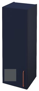 Изображение товара Шкаф-пенал Jacob Delafon Odeon Rive Gauche 40 см, EB2571G/D-RX-442, цвет серый антрацит глянцевый, ручки на выбор, петли слева/справа