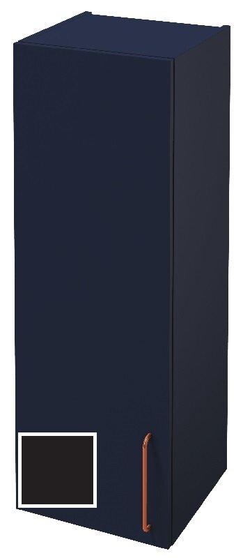 Изображение товара Шкаф-пенал Jacob Delafon Odeon Rive Gauche 40 см, EB2571G/D-RX-S14, цвет чёрный сатин, ручки на выбор, петли слева/справа