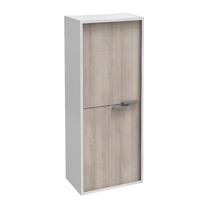 Изображение товара Шкаф-пенал Jacob Delafon Vivienne 40x100 см белый глянец серый дуб