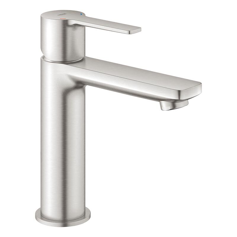 Изображение товара Смеситель для раковины Grohe Lineare New, 23106DC1, суперсталь