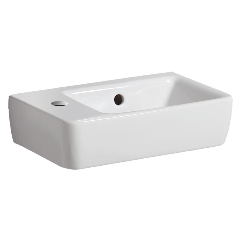 Изображение товара Geberit Renova Nr. 1 276240000 - раковина 40 см, керамика, чаша слева