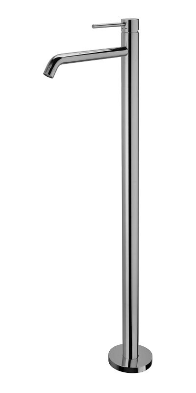 Изображение товара Смеситель для раковины Paffoni Light LIG031CR, хром, Италия, напольный, однорычажный