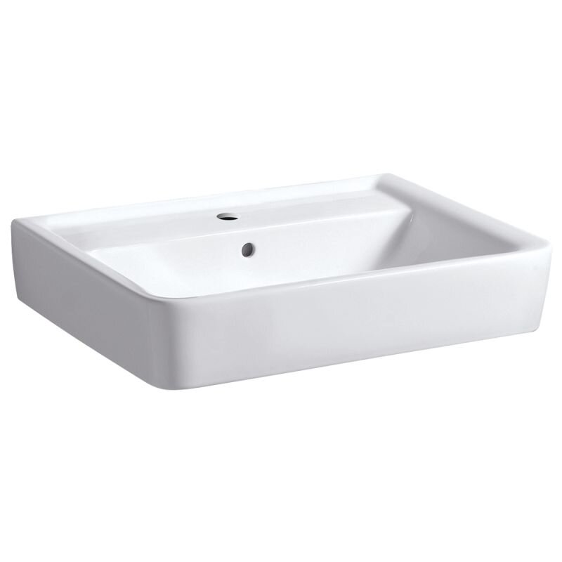 Изображение товара Раковина Geberit Renova Nr. 1 222265000, 65 см, керамика, белая