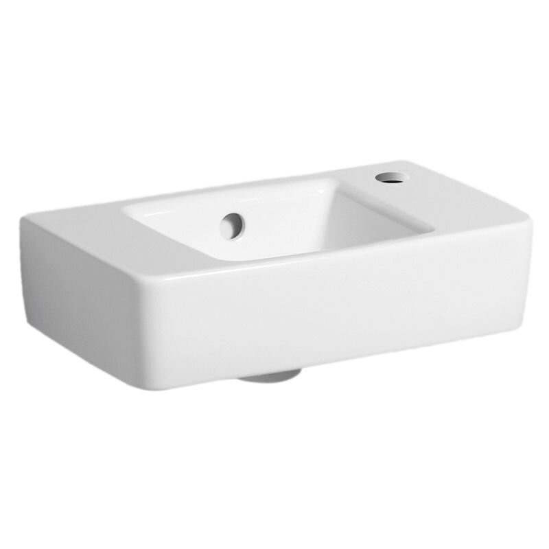 Изображение товара Раковина Geberit Renova Plan 272140000, 40 см, керамика, белая