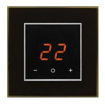 Изображение товара Терморегулятор сенсорный Aura Technology Orto CN567 9005 Black Classic Изображение товара Терморегулятор сенсорный Aura Technology Orto CN567 9005 Black Classic
