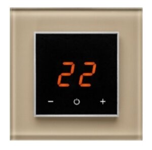 Изображение товара Терморегулятор сенсорный Aura Technology Orto CN569 1236 Brown Light