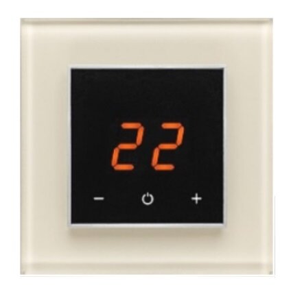 Изображение товара Терморегулятор Aura CN570 1013 White Pearl - сенсорный дисплей Изображение товара Терморегулятор Aura CN570 1013 White Pearl - сенсорный дисплей