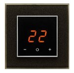 Терморегулятор сенсорный Aura Technology Orto CN571 0337 Black Starlight - фото 1 Терморегулятор сенсорный Aura Technology Orto CN571 0337 Black Starlight - фото 1