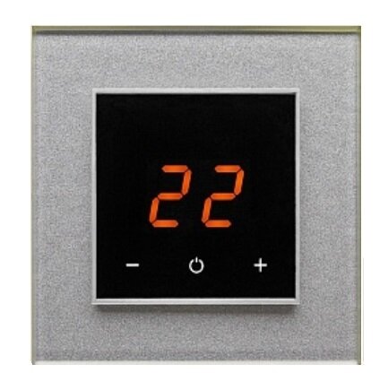 Изображение товара Терморегулятор сенсорный Aura Technology Orto CN572 9007 Aluminium Rich