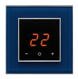 Изображение товара Терморегулятор сенсорный Aura Technology Orto CN573 5001 Blue Petrol