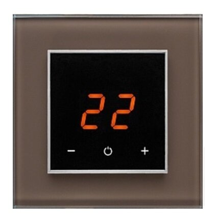 Изображение товара Терморегулятор сенсорный Aura Technology Orto CN577 7013 Brown Natural Изображение товара Терморегулятор сенсорный Aura Technology Orto CN577 7013 Brown Natural