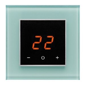 Изображение товара Электронно-сенсорный терморегулятор Aura Technology Orto CN581 Green Pastel