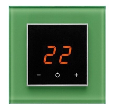 Изображение товара Электронно-сенсорный терморегулятор Aura Technology Orto CN582 1164 Green Luminous